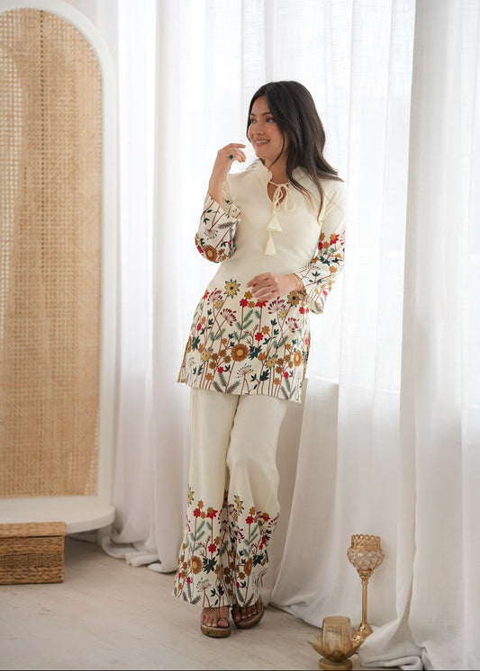 Botanical Bloom Cotton Co-Ord Set