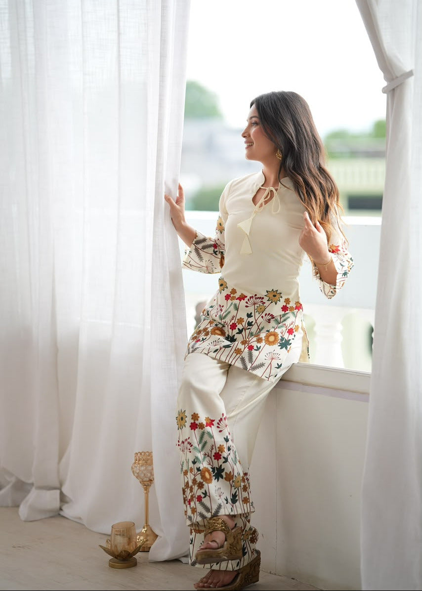 Botanical Bloom Cotton Co-Ord Set