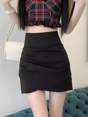 A-line slit skirt